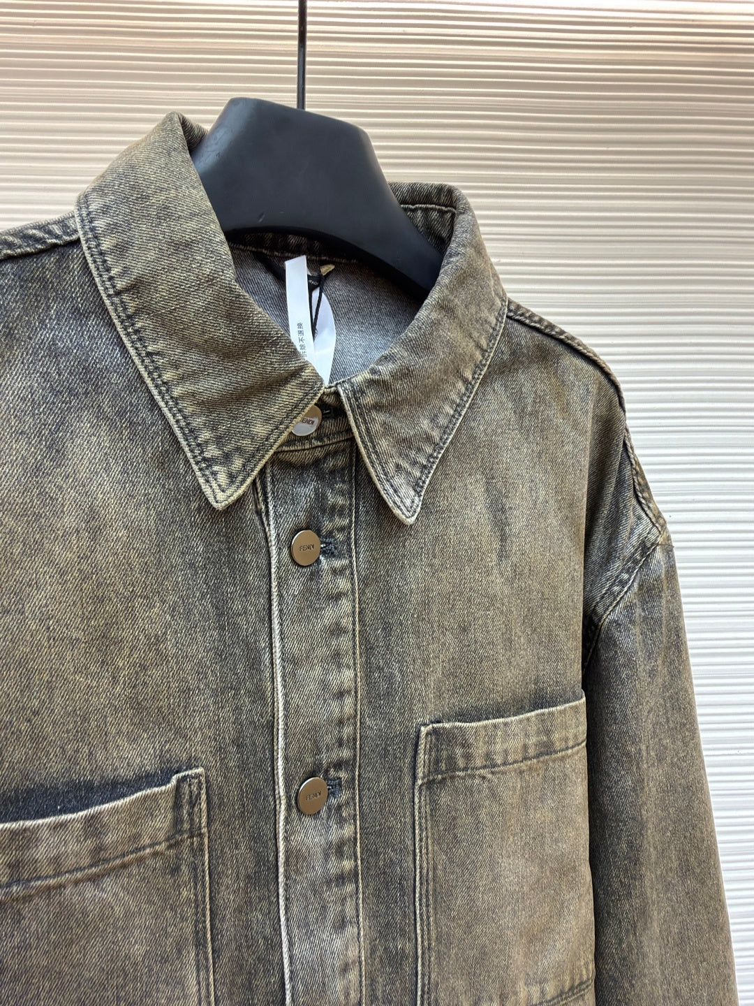 Logo Denim Shirt