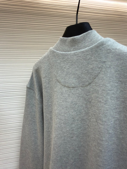 Embroidered Zip Jacket