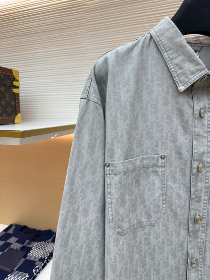 Graphic Denim Jacket