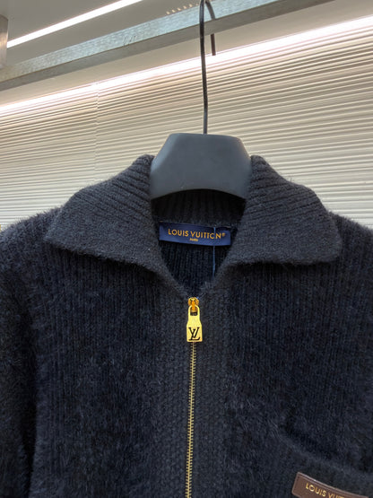 LV Logo Zip Jacket