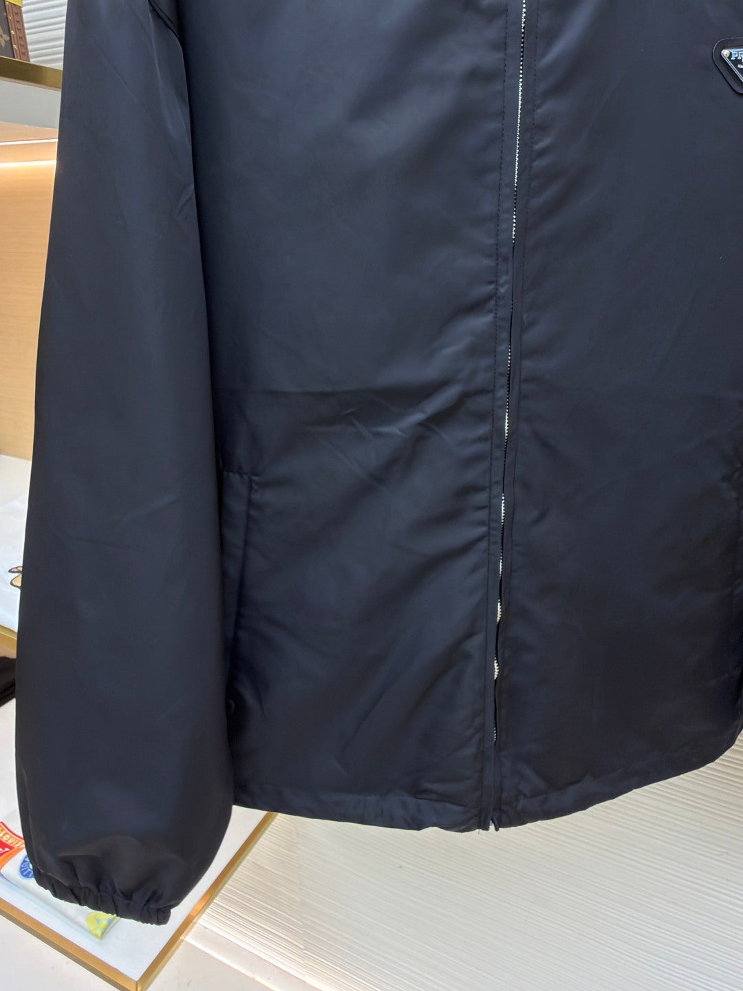 Triangle Logo Zip Jacket