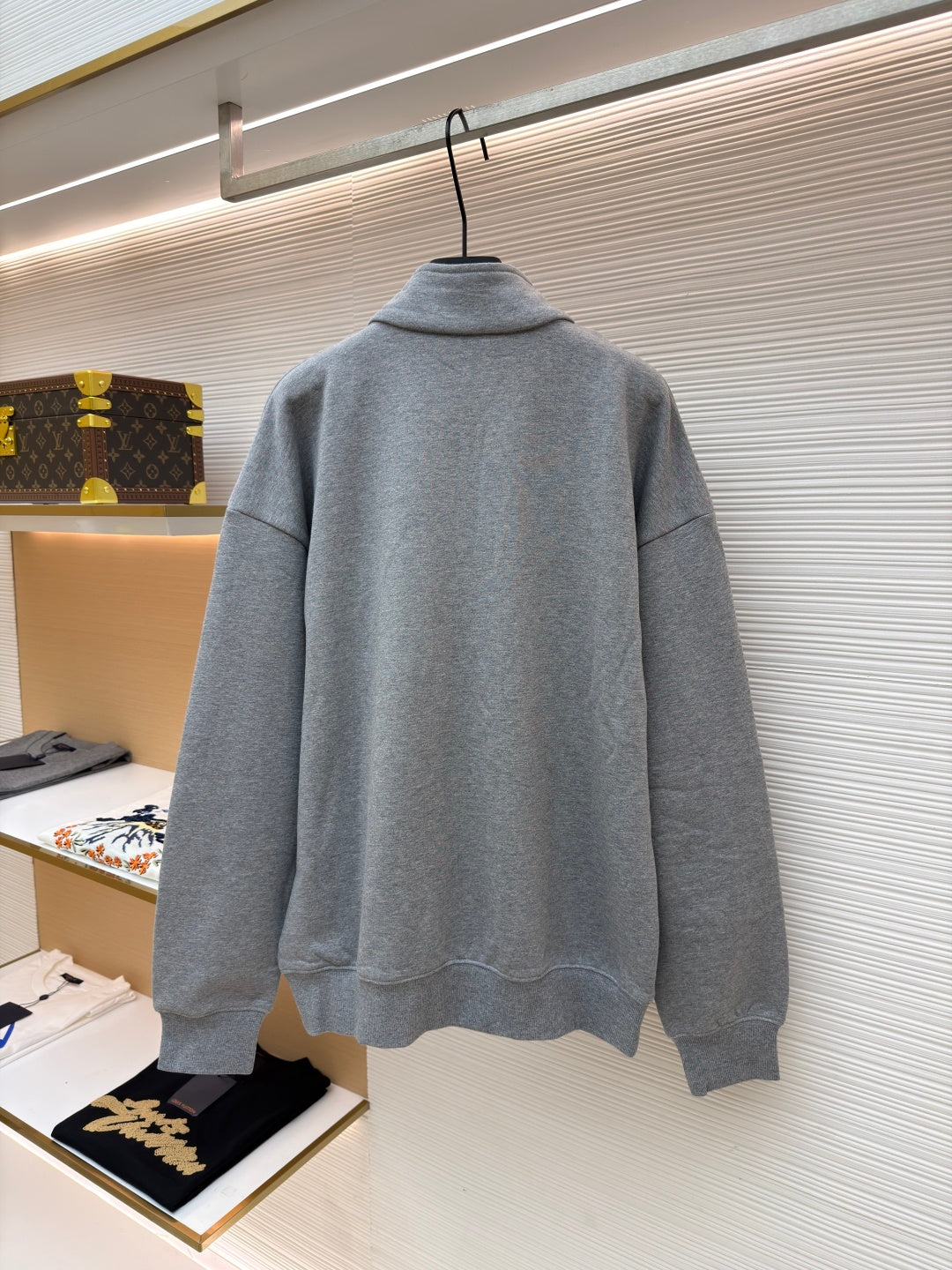 Embroidered Crewneck Sweatshirt