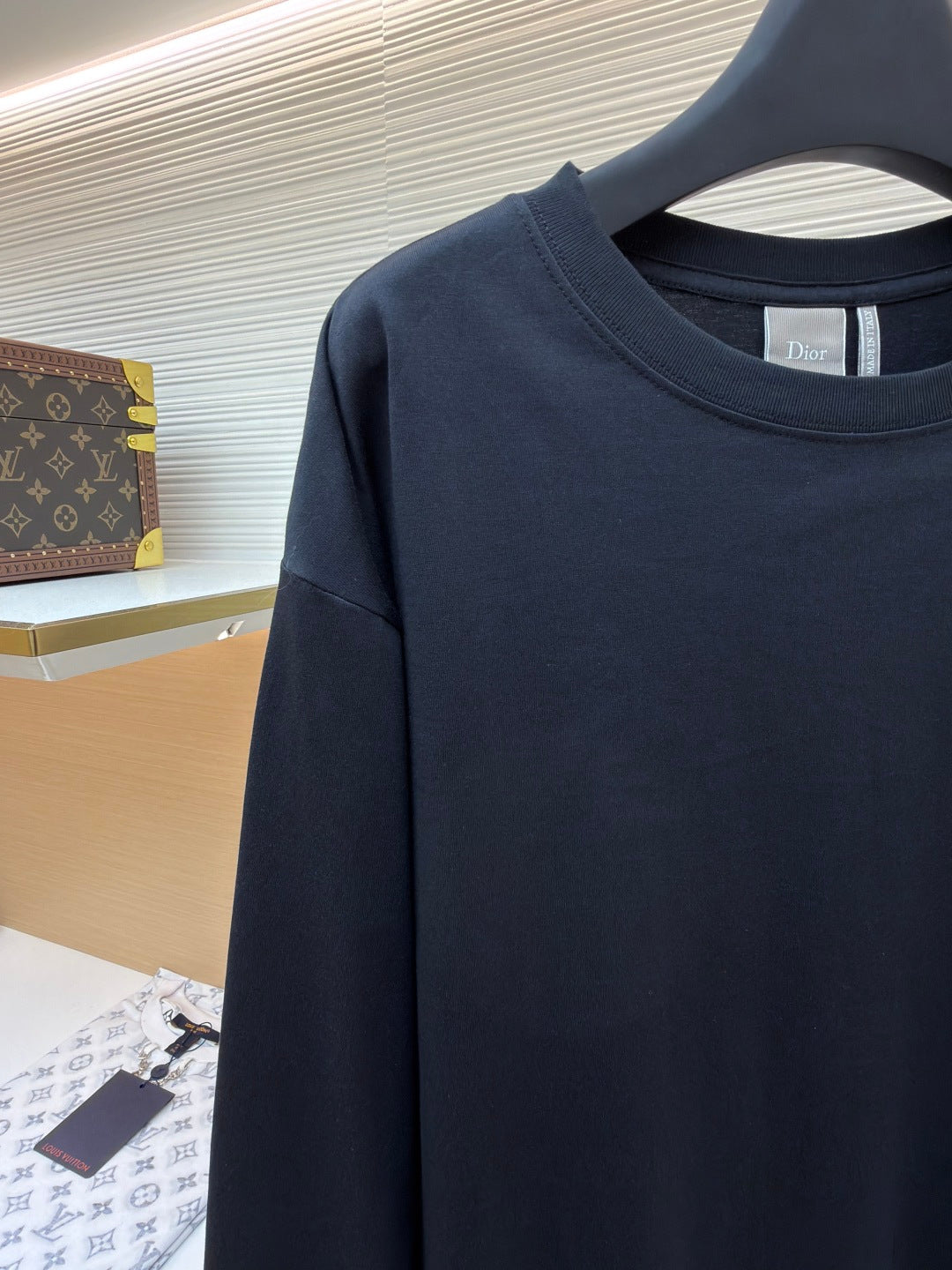 Embroidered Longsleeve T-Shirt