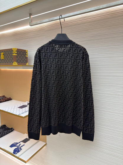 FF Motif Crewneck Sweater