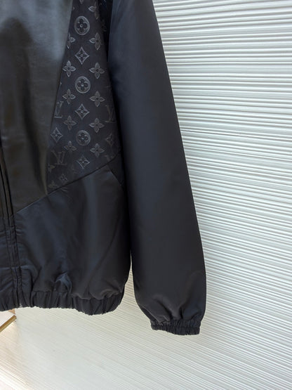 Monogram Leather Jacket