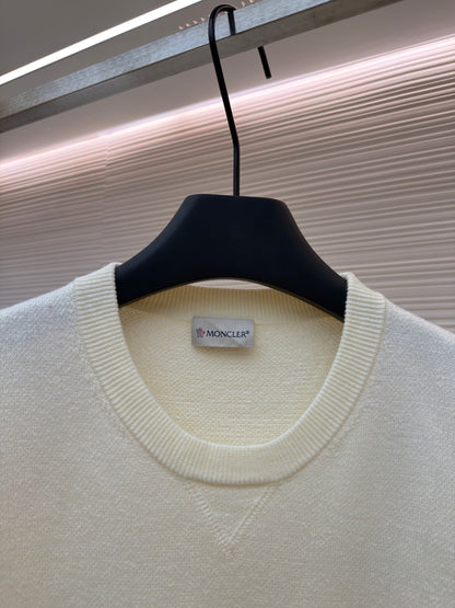 Logo Patch Crewneck Sweater