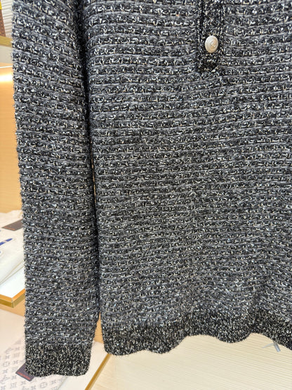 Tweed Crewneck Sweater