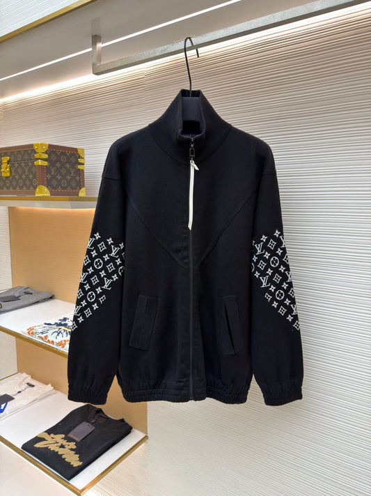 Monogram Zip Jacket