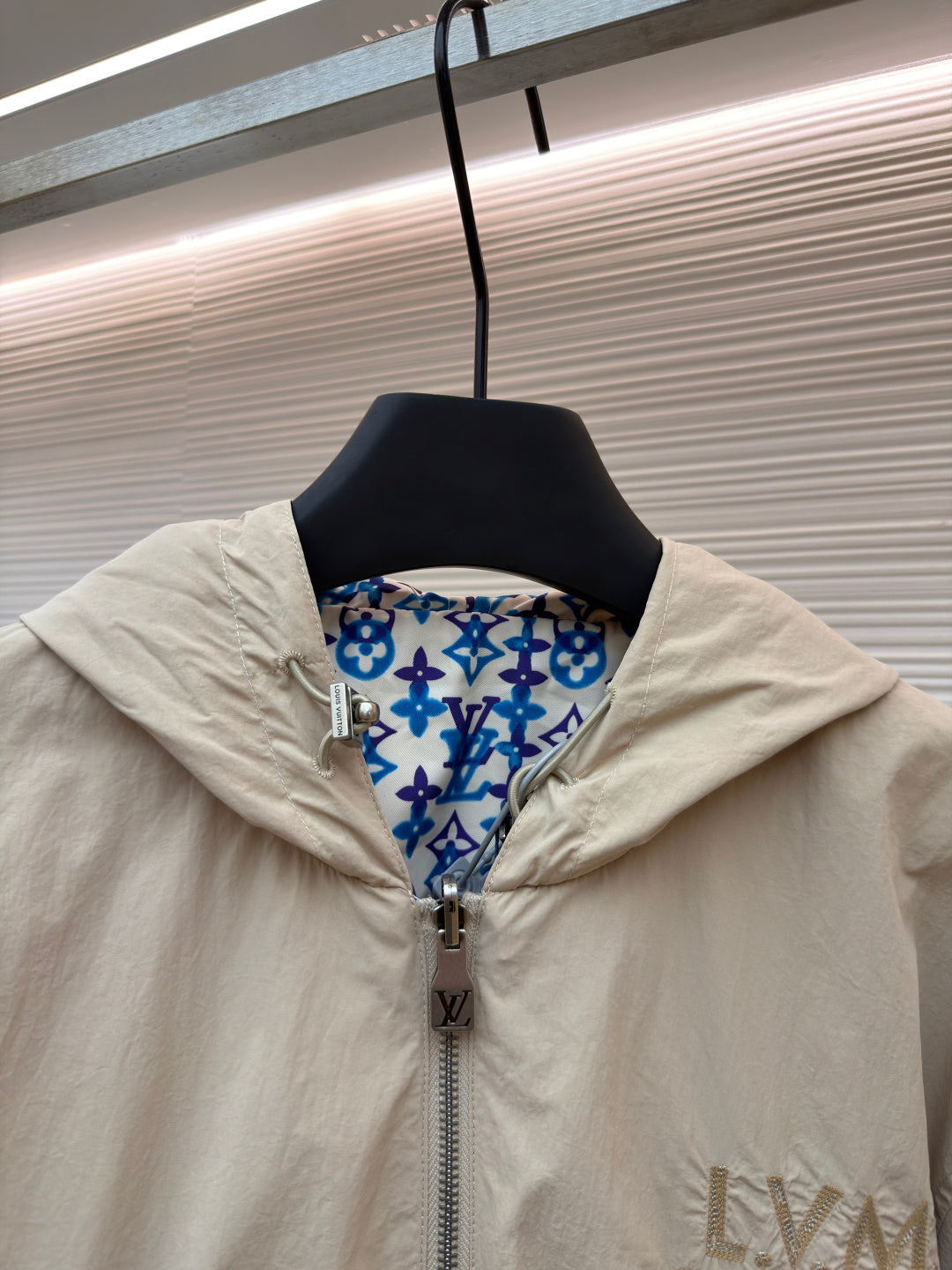 LV Logo Windbreaker Jacket