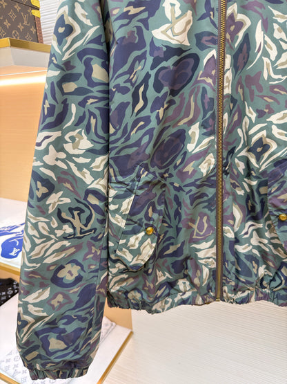 Graphic Hooded Jacket