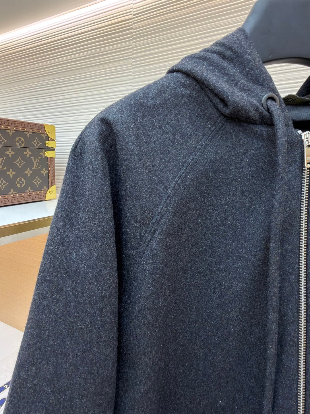 Cashmere Hooded Jacket