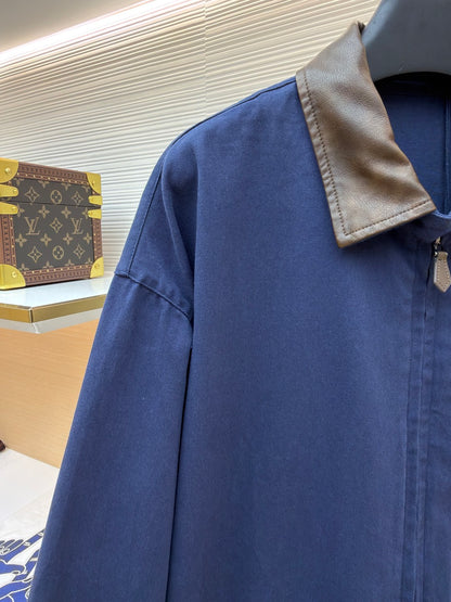 Embroidered Zip Jacket