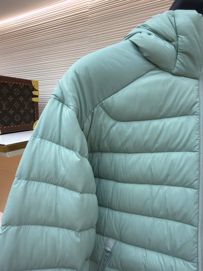 Embroidered Down Jacket