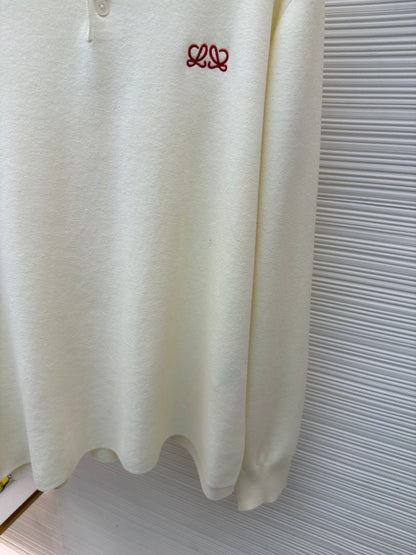 Embroidered Crewneck Sweater