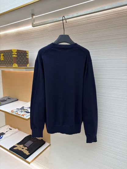 Embroidered Crewneck Sweater