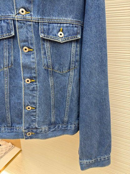 Intrecciato Denim Jacket