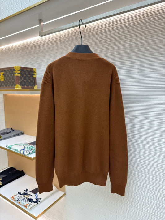 LV Logo Knit Cardigan