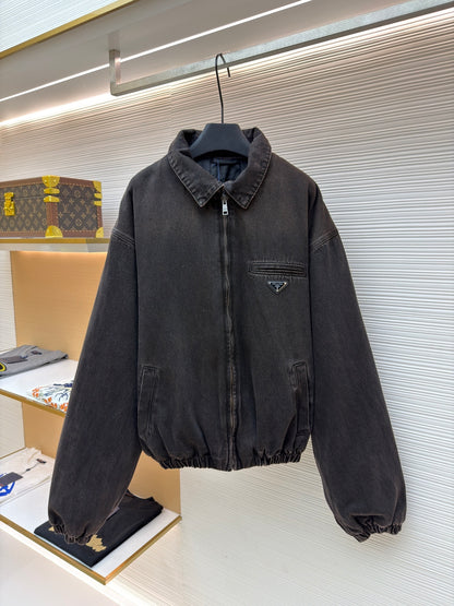 Triangle Logo Down Jacket