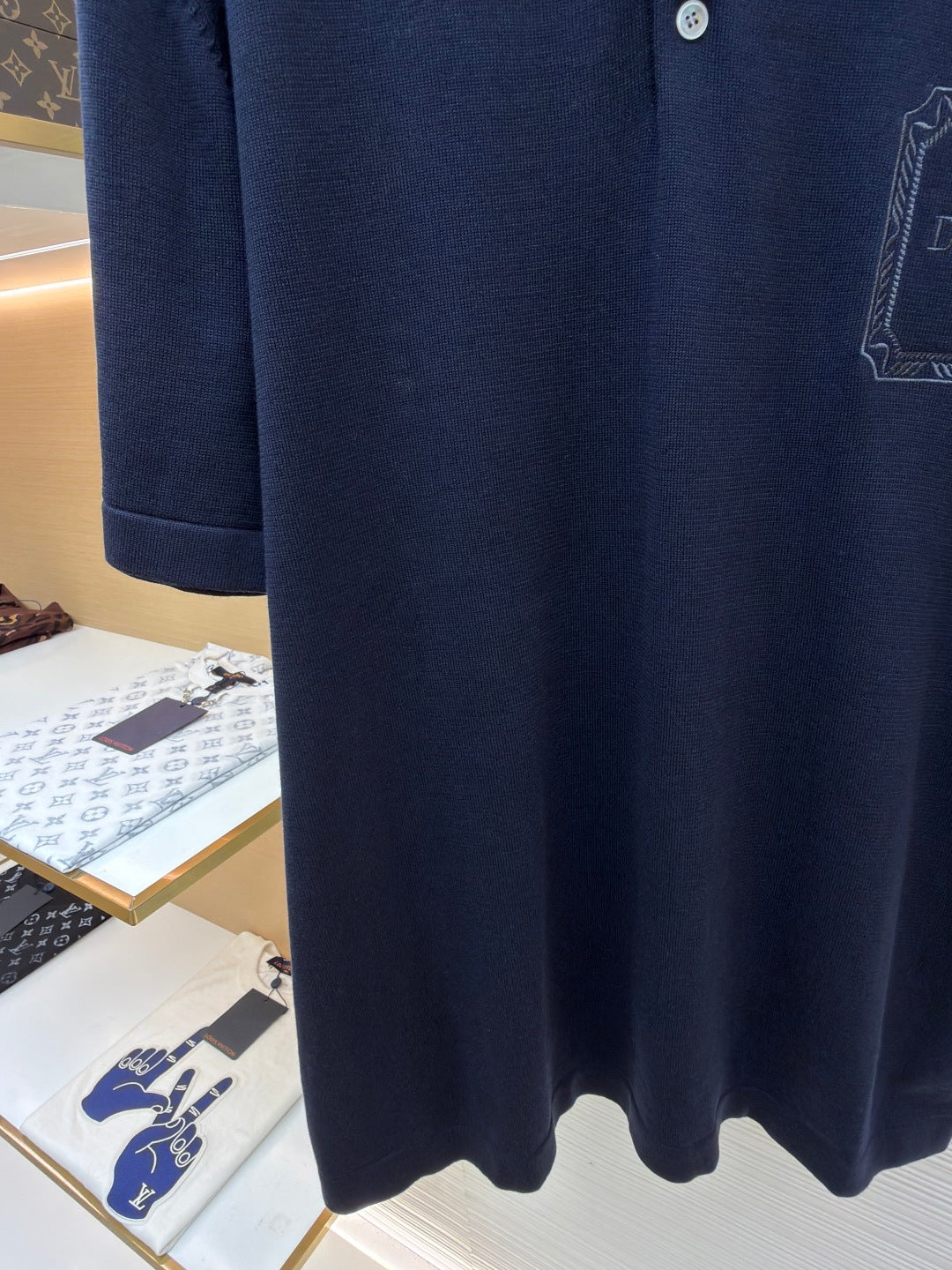 CD Logo Knit Polo
