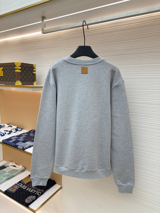 Embroidered Crewneck Sweatshirt