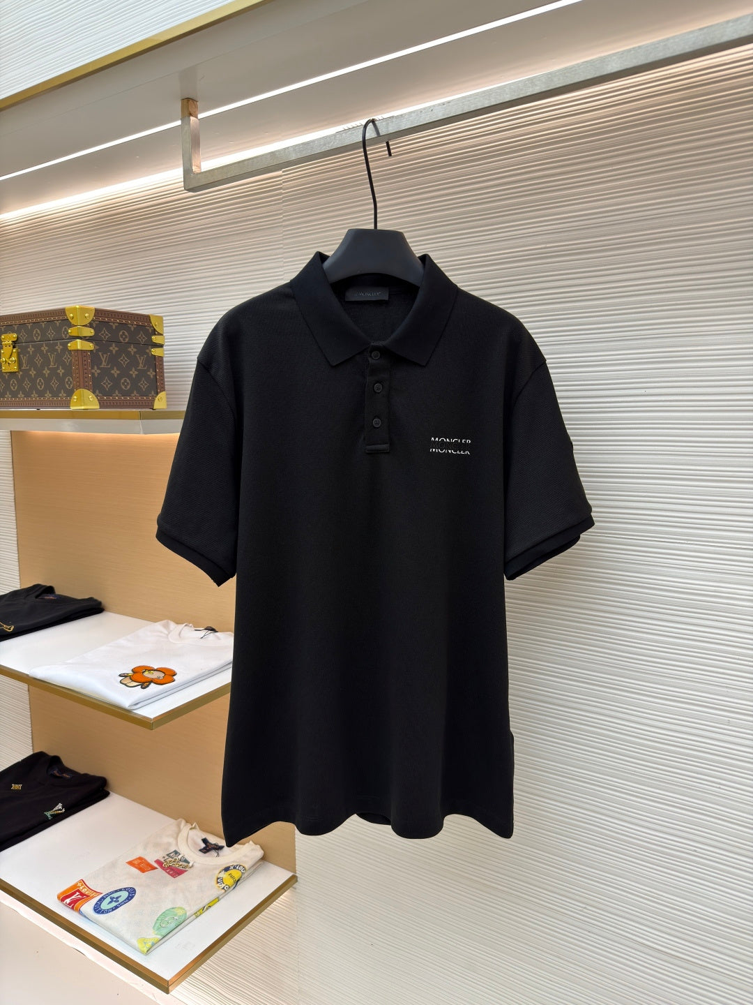 Logo Patch Polo Shirt