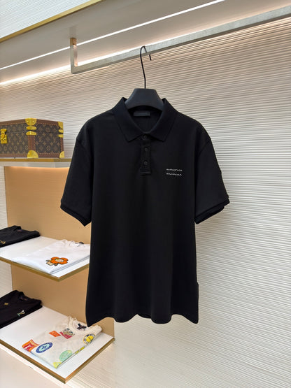 Logo Patch Polo Shirt