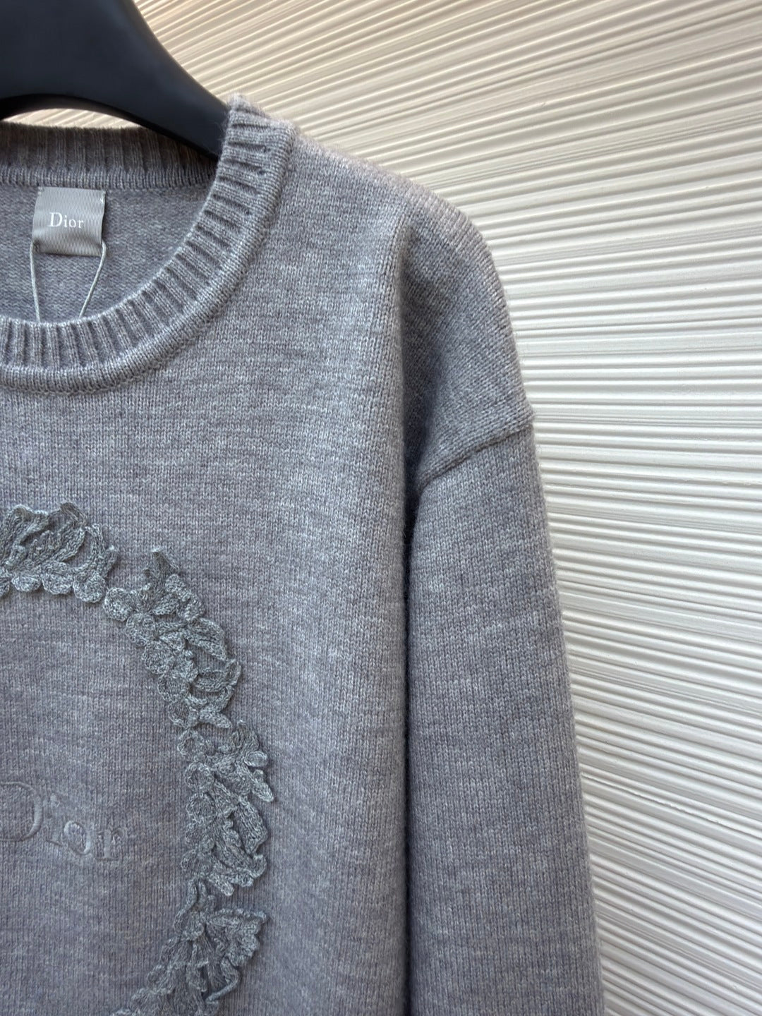 Embroidered Crewneck Sweater