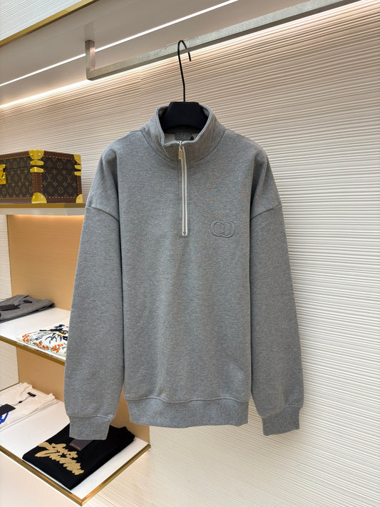 Embroidered Crewneck Sweatshirt