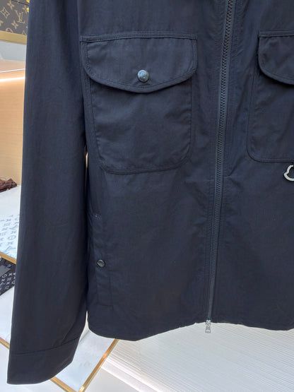 Logo Patch Zip Jacket