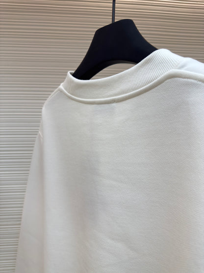 Embroidered Crewneck Sweatshirt