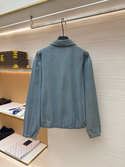Embroidered Denim Jacket