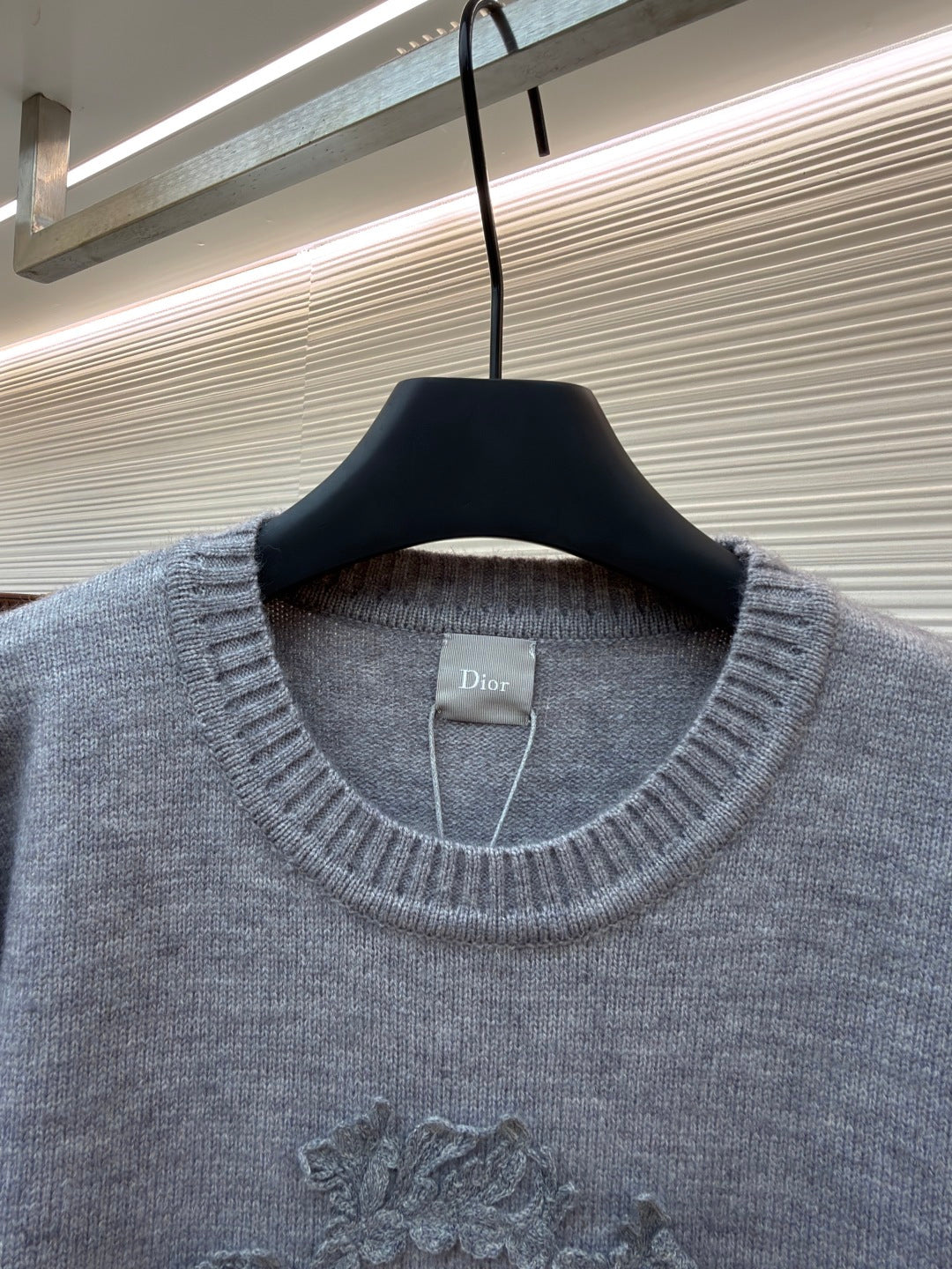 Embroidered Crewneck Sweater