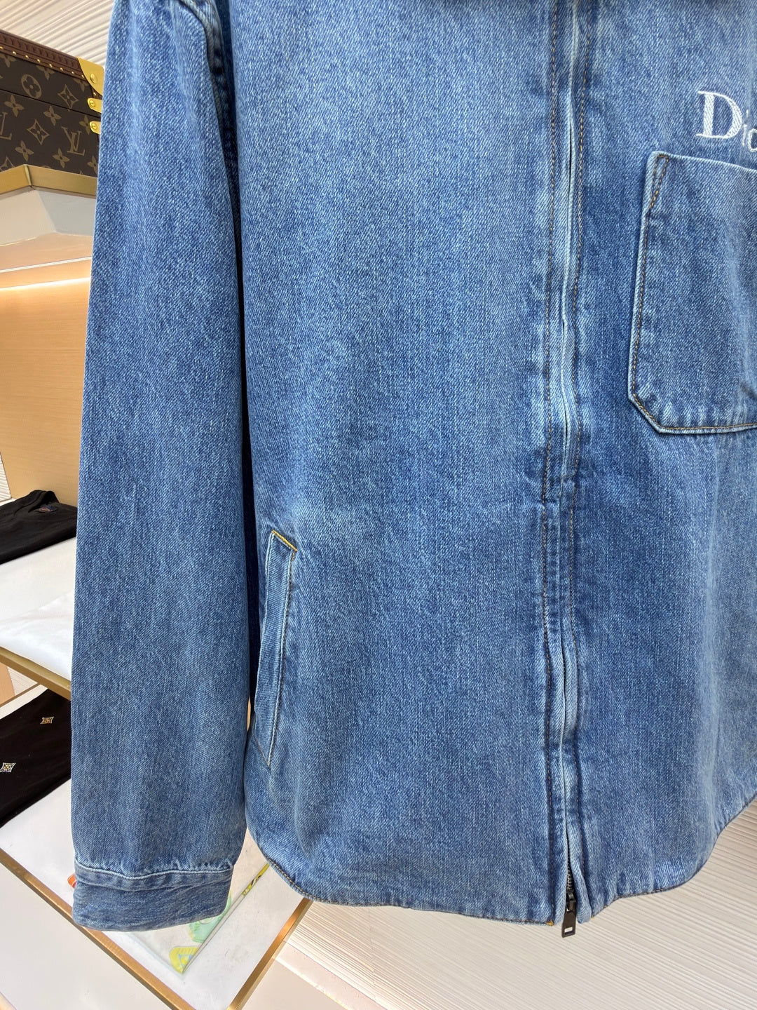 Embroidered Denim Jacket