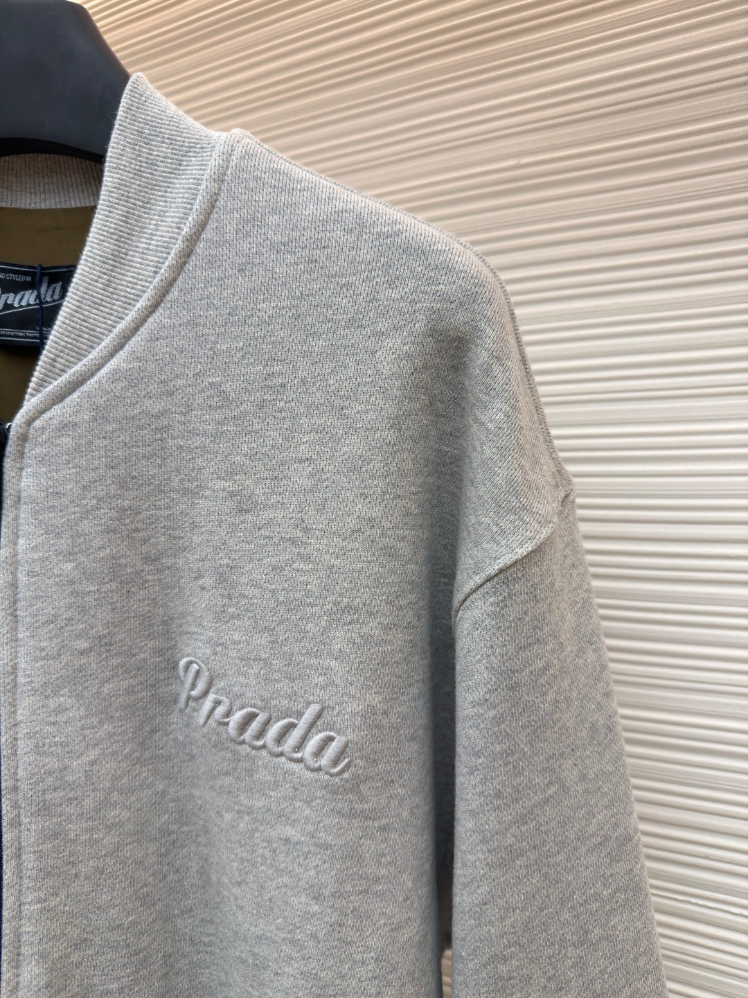 Embroidered Zip Jacket