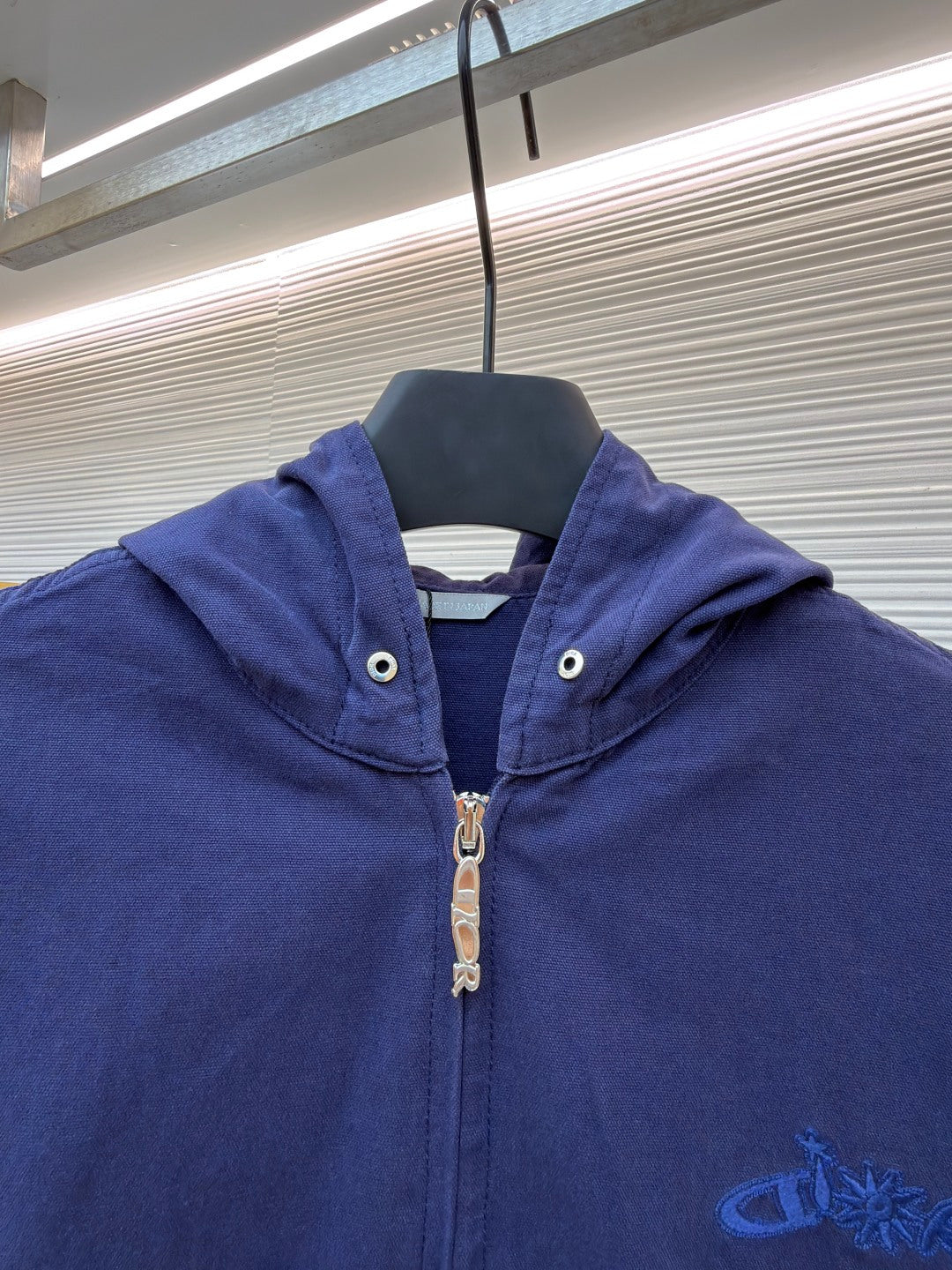 Embroidered Zip Jacket