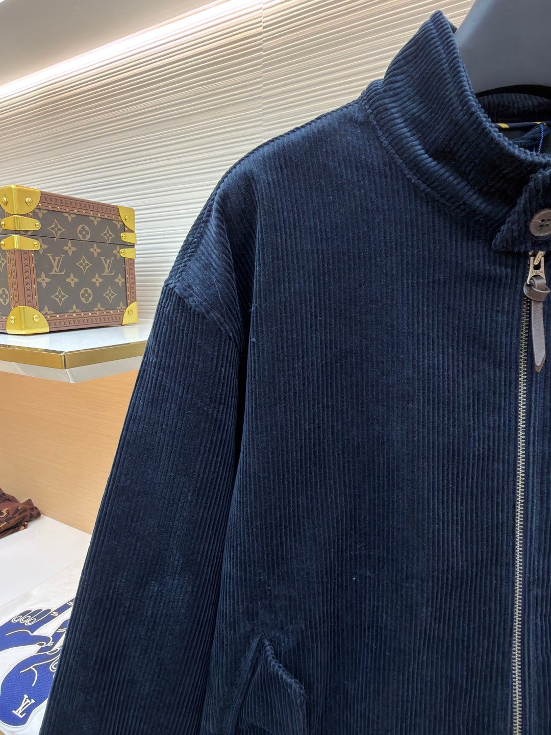 Embroidered Corduroy Jacket