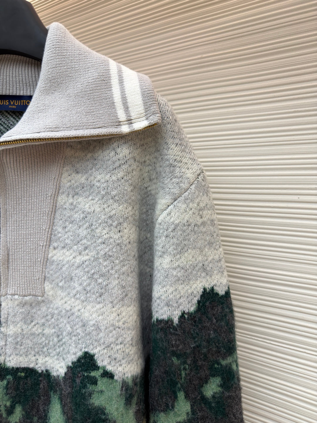 LV Logo Turtleneck Sweater