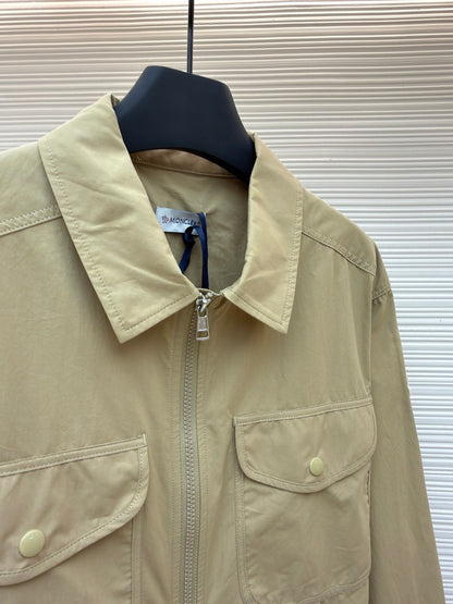 Logo Patch Zip Jacket