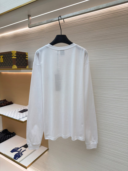 Embroidered Longsleeve T-Shirt