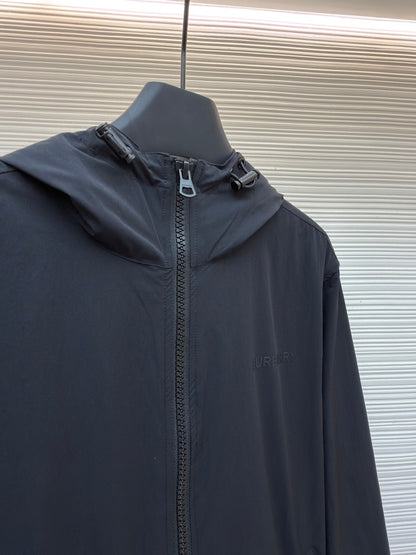 Logo Hooded Jacket