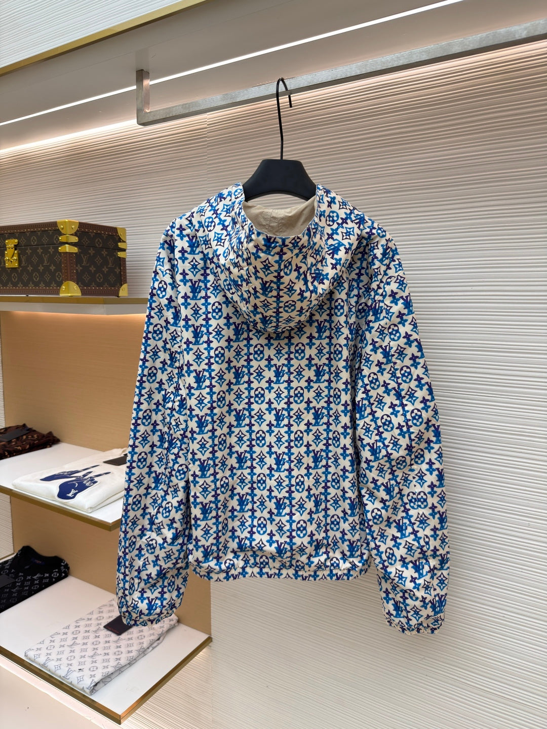 LV Logo Windbreaker Jacket