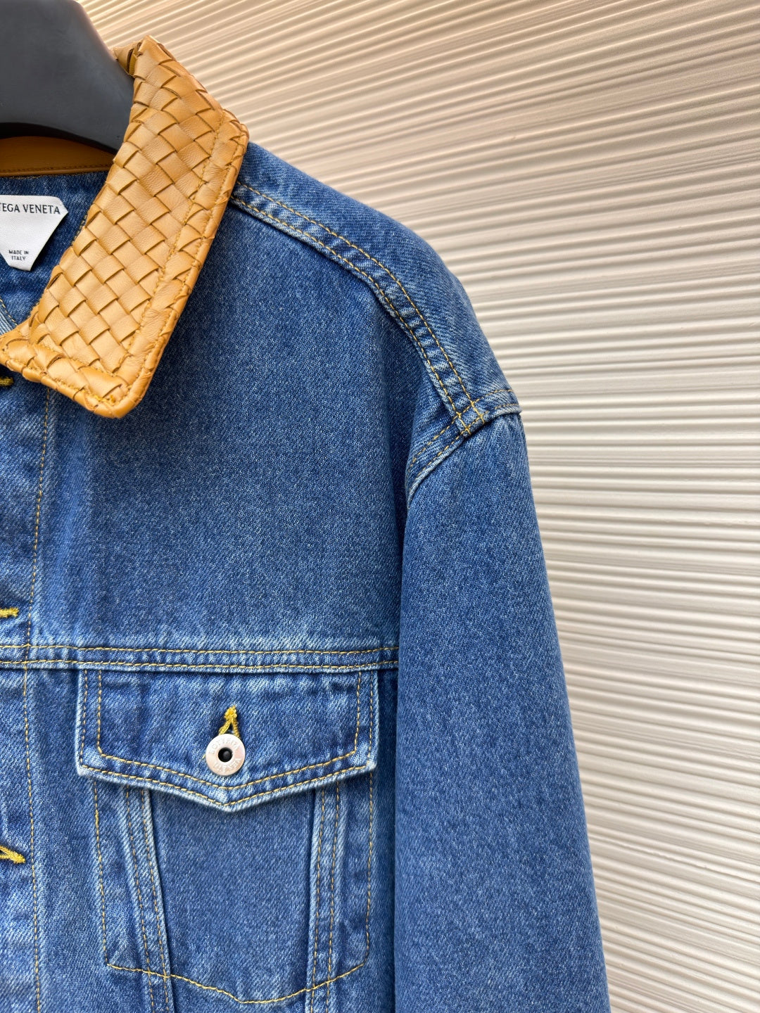Intrecciato Denim Jacket