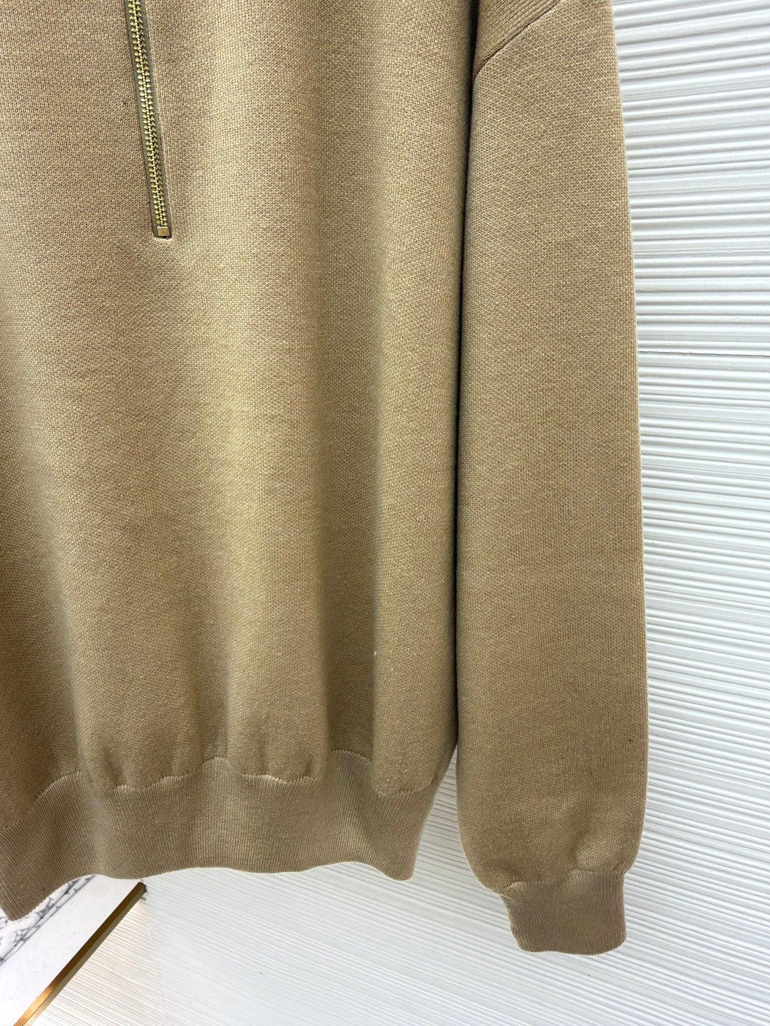 Logo Half-Zip Sweater