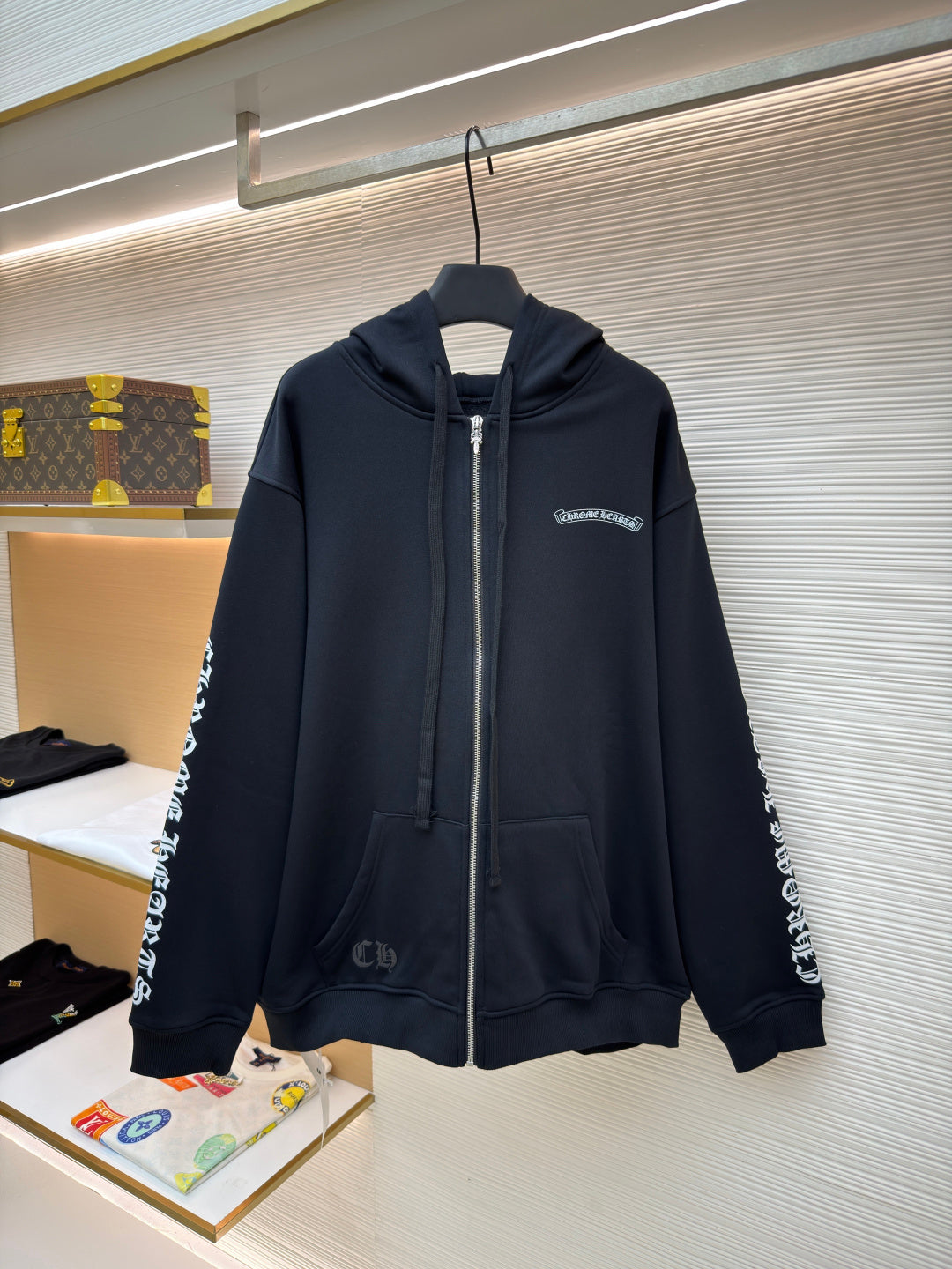 Graphic Zip-Up Hoodie