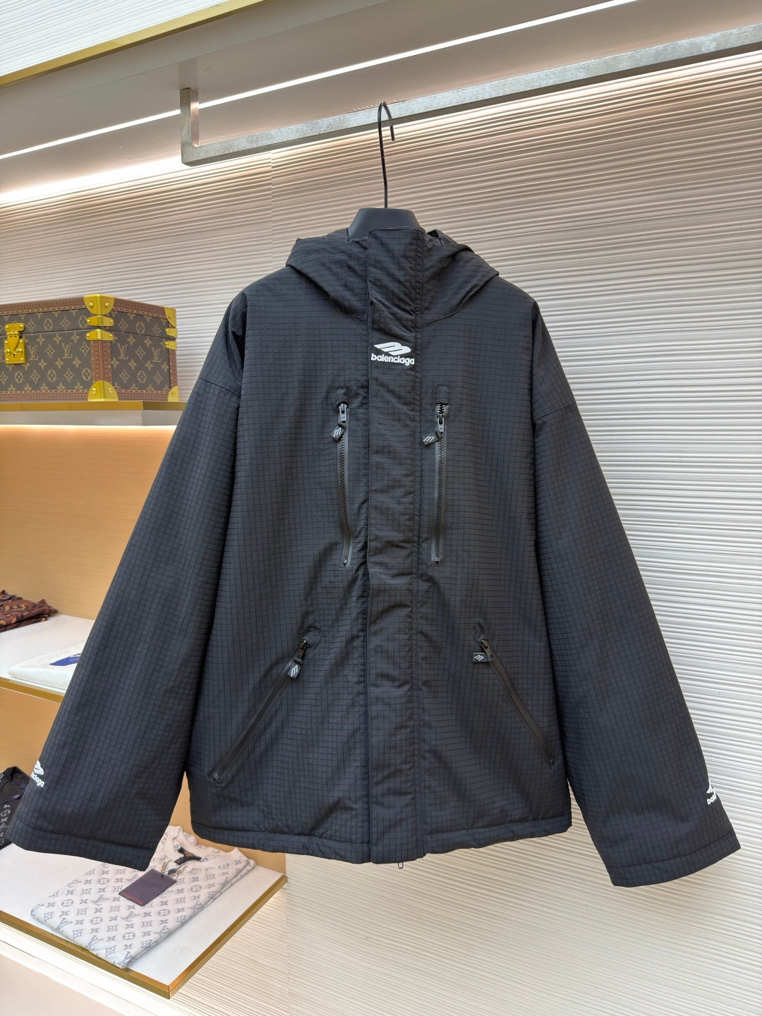 Embroidered Windbreaker Jacket