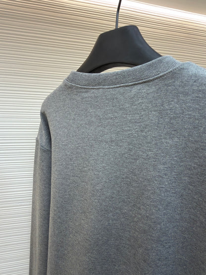 Embroidered Crewneck Sweatshirt