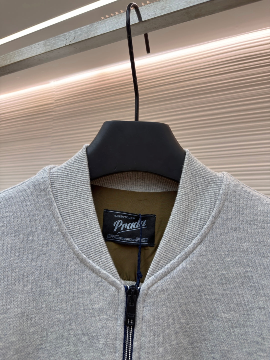 Embroidered Zip Jacket