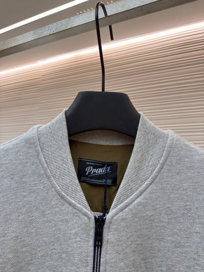 Embroidered Zip Jacket