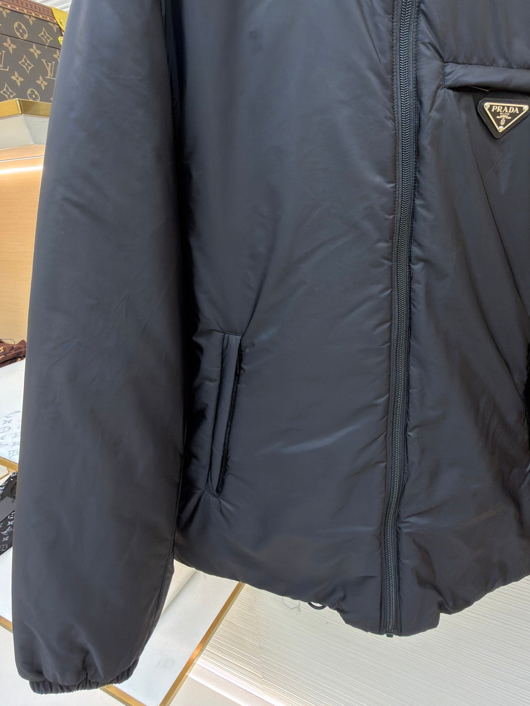 Triangle Logo Down Jacket