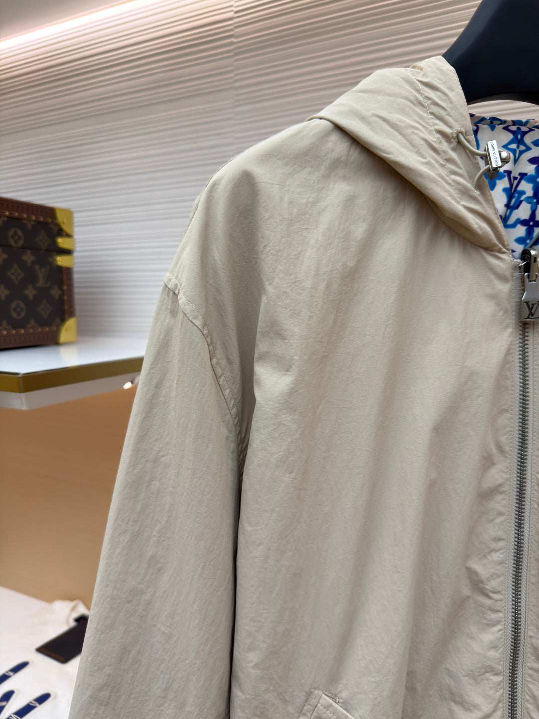 LV Logo Windbreaker Jacket